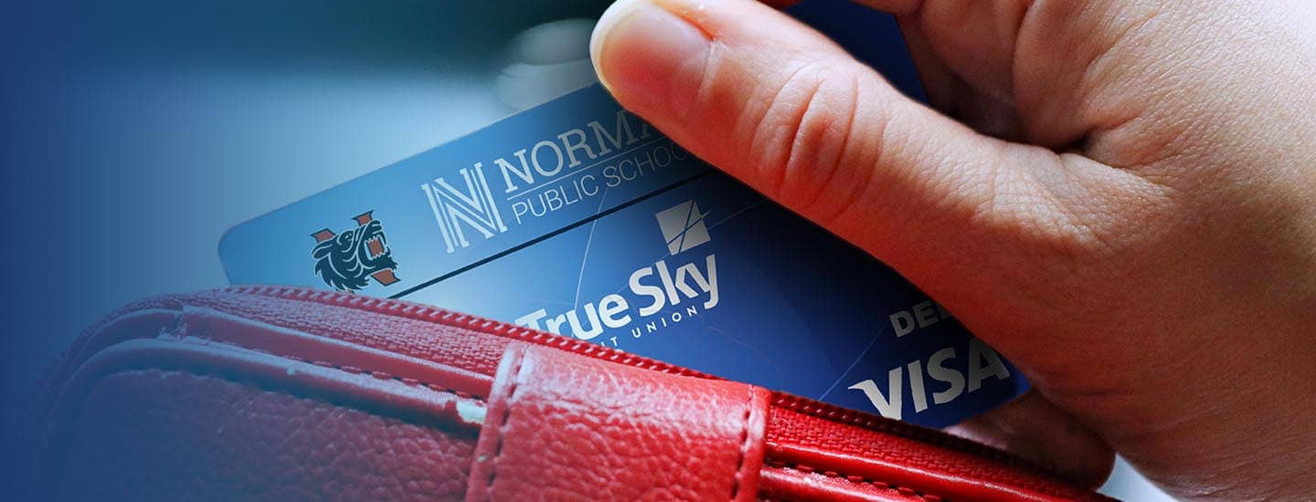 True Sky community credit cards